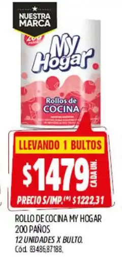 Supermercados Yaguar My hogar rollo de cocina oferta