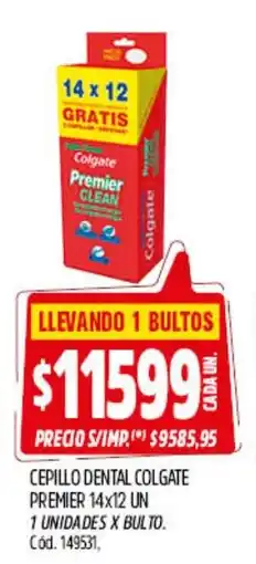 Supermercados Yaguar Colgate cepillo dental premier oferta