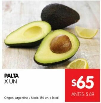 Disco Palta x un oferta