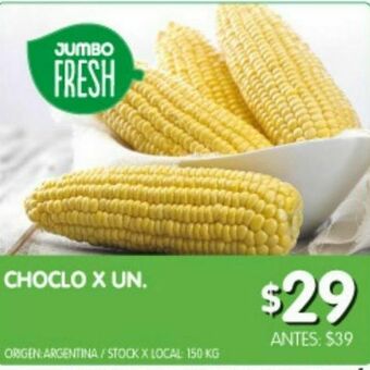 Jumbo Choclo x un oferta