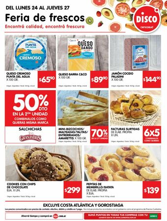 Disco Jamón cocido oferta