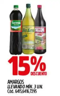 Supermercados Yaguar Terma amargos oferta