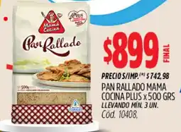 Supermercados Yaguar Pan rallado mama cocina plus oferta