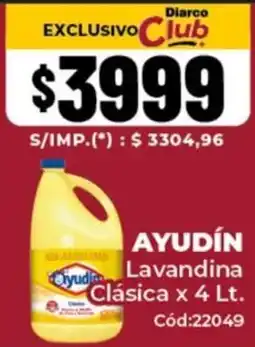Diarco Ayudín lavandina clásica oferta