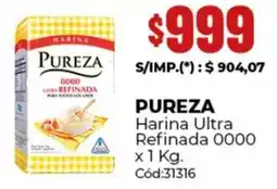 Diarco Pureza harina ultra refinada 0000 oferta