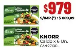 Diarco Knorr caldo oferta