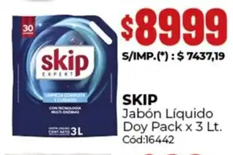 Skip jabón líquido doy pack