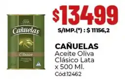 Diarco Cañuelas aceite oliva clásico lata oferta