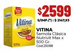 Diarco Vitina semola clásica nutrivit max oferta