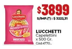 Diarco Lucchetti capelettini oferta