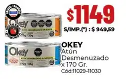 Diarco Okey atún desmenuzado oferta