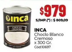 Diarco Inca choclo blanco cremoso oferta