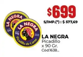 Diarco La negra picadillo oferta