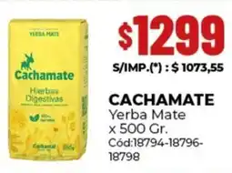Diarco Cachamate yerba mate oferta