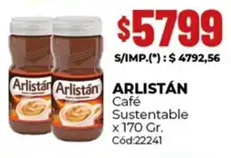 Diarco Arlistán café sustentable oferta