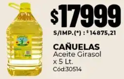 Diarco Cañuelas aceite girasol oferta