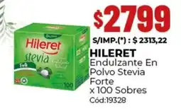 Diarco Hileret endulzante en polvo stevia forte oferta