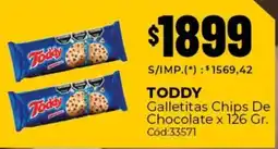 Diarco Toddy galletitas chips de chocolate oferta