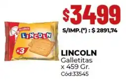 Diarco Lincoln galletitas oferta