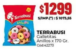 Diarco Terrabusi galletitas anillos oferta