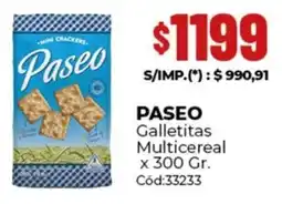 Diarco Paseo galletitas multicereal oferta