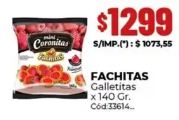Diarco Fachitas galletitas oferta