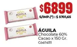 Diarco Águila chocolate 60% cacao oferta