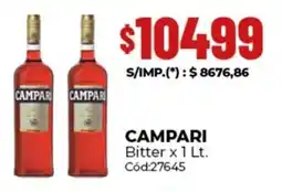 Diarco Campari bitter oferta