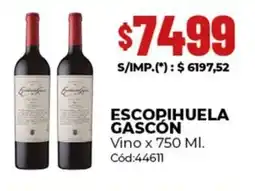 Diarco Escopihuela gascon vino oferta