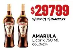 Diarco Amarula licor oferta
