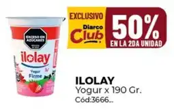 Diarco Ilolay yogur oferta
