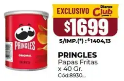 Diarco Pringles papas fritas oferta