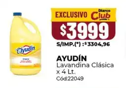 Diarco Ayudín lavandina clásica oferta
