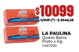 Diarco La paulina queso barra prato oferta