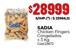 Diarco Sadia chicken fingers congelados oferta