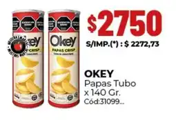 Diarco Okey papas tubo oferta