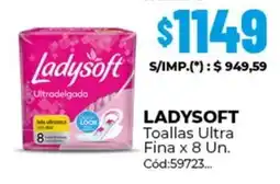 Diarco Ladysoft toallas ultra fina oferta