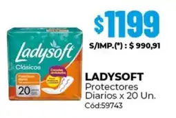 Diarco Ladysoft protectores diarios oferta