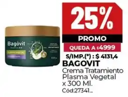 Diarco Bagovit crema tratamiento plasma vegetal oferta