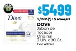 Diarco Dove jabón de tocador original oferta
