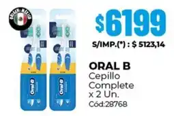Diarco Oral B cepillo complete oferta