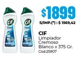 Diarco Cif limpiador cremoso blanco oferta