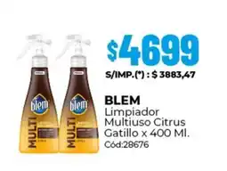 Diarco Blem limpiador multiuso citrus gatillo oferta