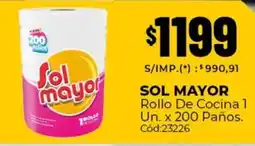Diarco Sol mayor rollo de cocina oferta
