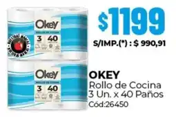 Diarco Okey rollo de cocina oferta