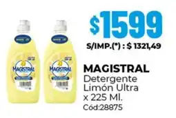 Diarco Magistral detergente limón ultra oferta