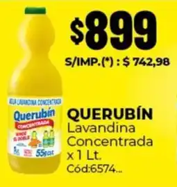 Diarco Querubín lavandina concentrada oferta