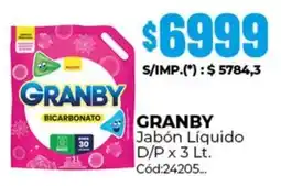 Diarco Granby jabón líquido d/p oferta