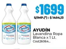 Diarco Ayudín lavandina ropa blanca oferta