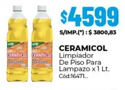 Diarco Ceramicol limpiador de piso para lampazo oferta